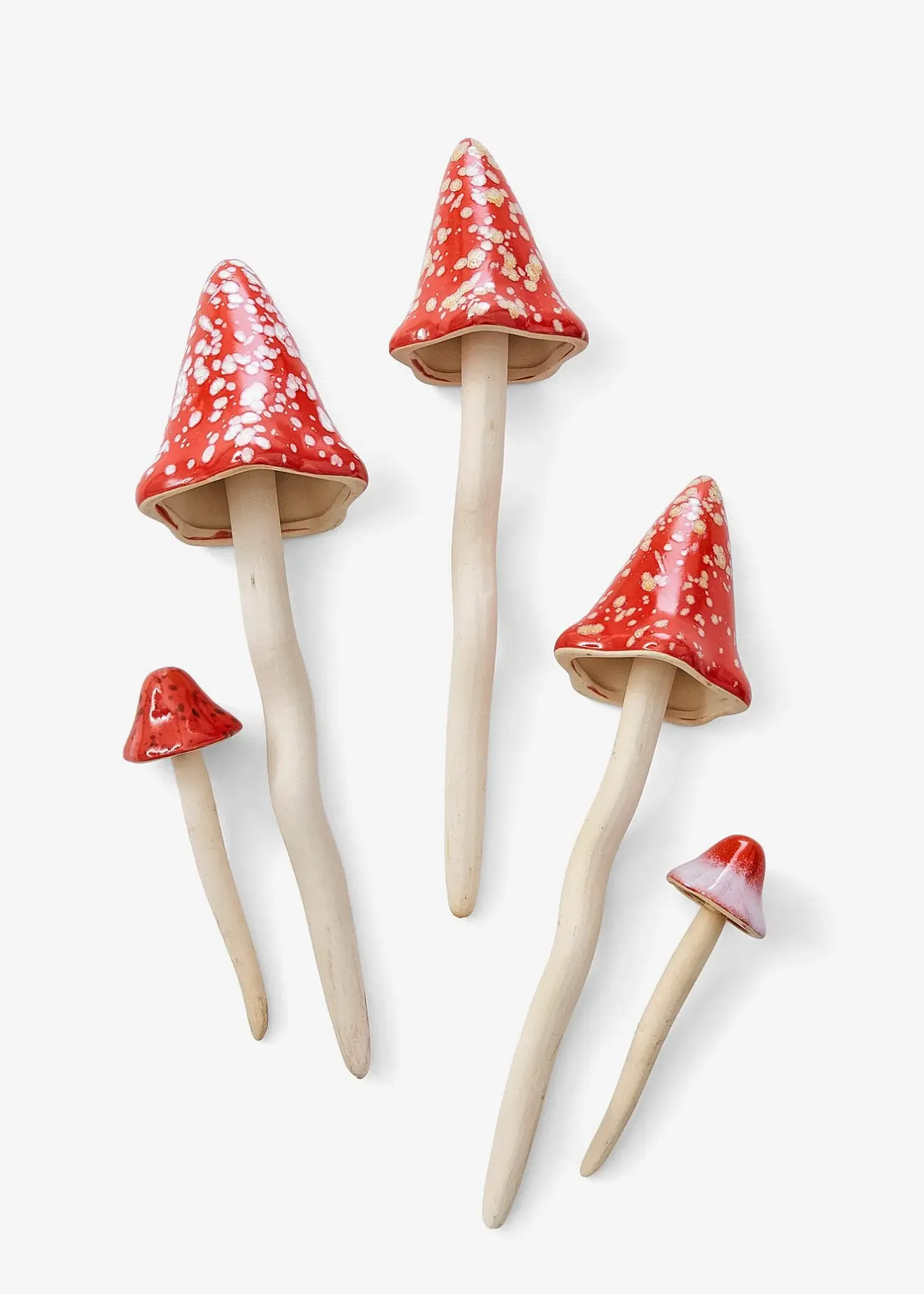 bonprix Amanites tue-mouches à piquer (ens. 5 pces)| Jardin & Balcon·Déco De Jardin & Éclairage|Déco De Jardin & Éclairage