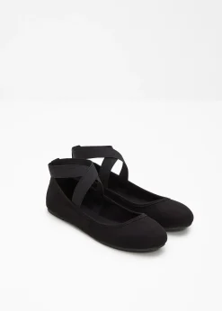 Femme bonprix Chaussures D'Été|Ballerines à brides élastiquées