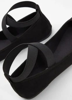 Femme bonprix Chaussures D'Été|Ballerines à brides élastiquées