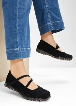 Femme bonprix Chaussures D'Été|Chaussures Confort|Ballerines à brides style Mary-Jane avec semelle flexible