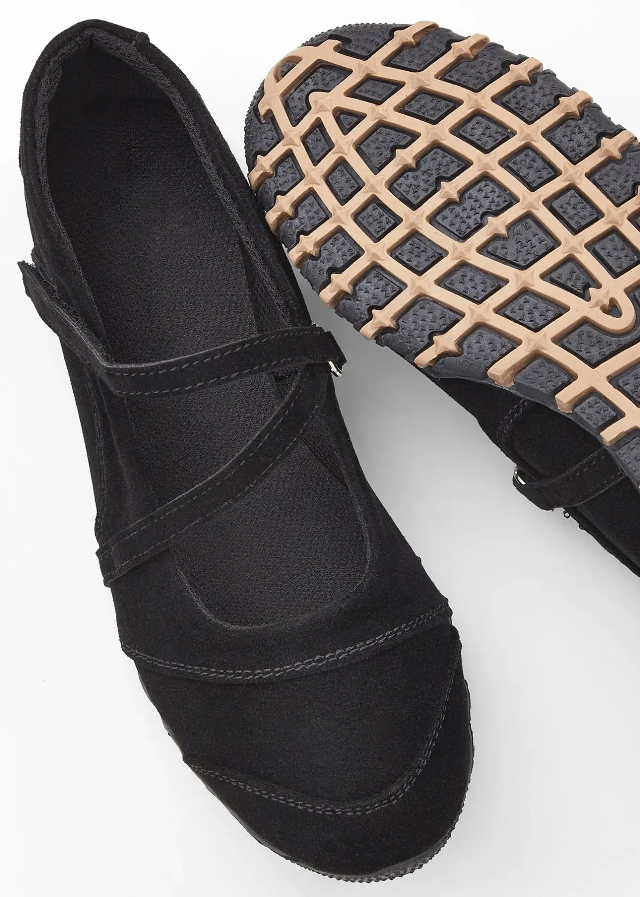 Femme bonprix Chaussures D'Été|Chaussures Confort|Ballerines à brides style Mary-Jane avec semelle flexible