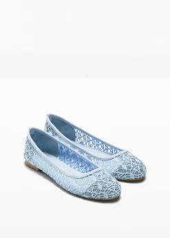 bonprix Ballerines à dentelle|Femme Chaussures D'Été