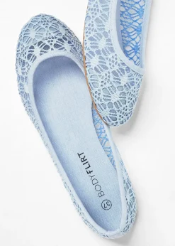 bonprix Ballerines à dentelle|Femme Chaussures D'Été