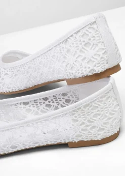 Femme bonprix Chaussures D'Été|Ballerines à dentelle