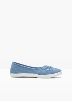 bonprix Ballerines en toile de coton|Femme Chaussures D'Été