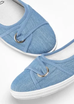 bonprix Ballerines en toile de coton|Femme Chaussures D'Été