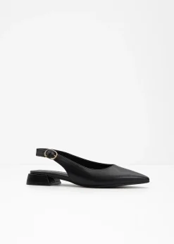bonprix Ballerines slingback avec boucle|Femme Chaussures D'Été