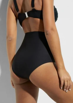 Femme bonprix Maillots De Bain Gainants|Bikinis|Bas de maillot sculptant taille haute avec lien à nouer, maintien fort