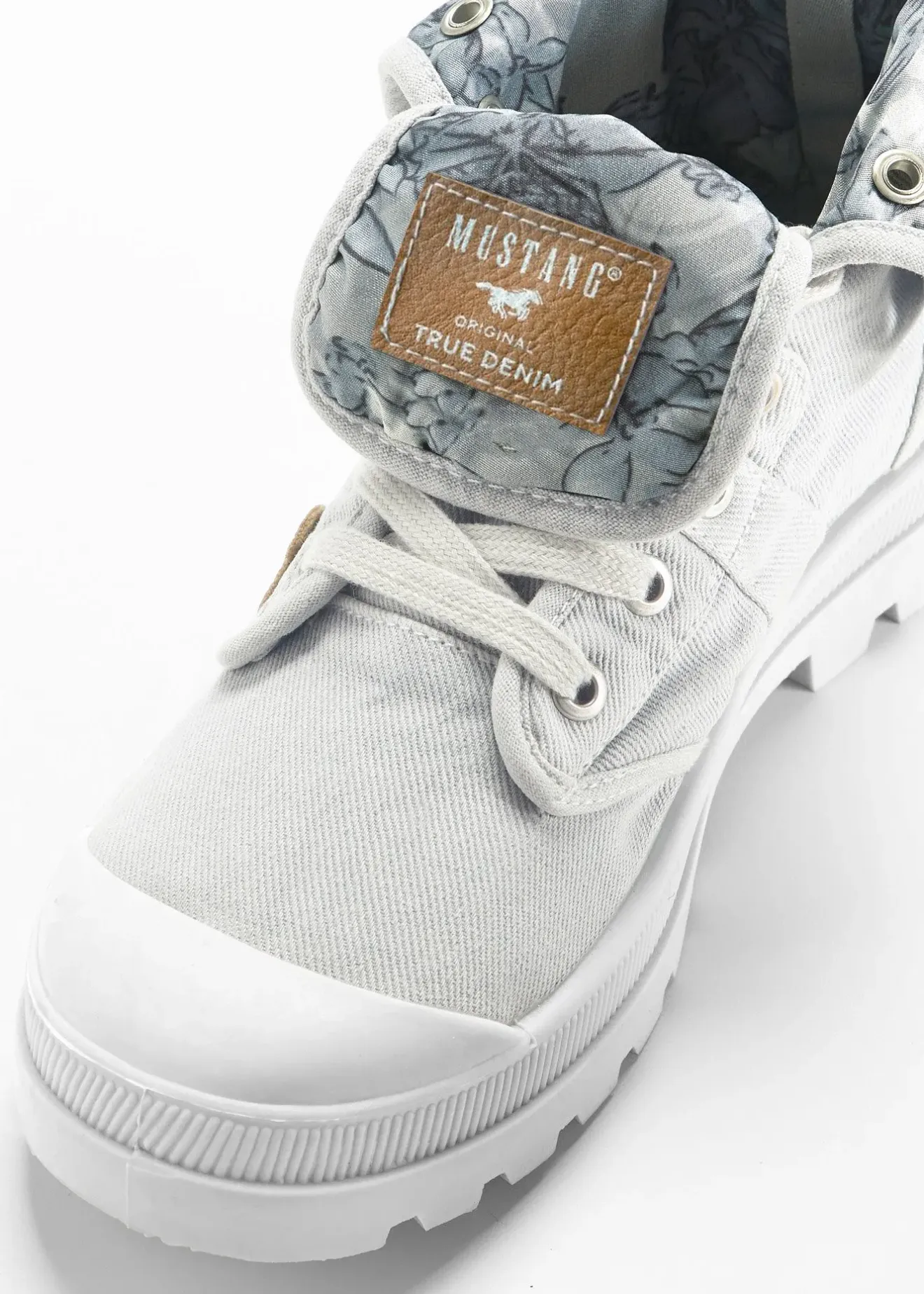 Mustang Baskets montantes en toile coton|Femme Marques|Sneakers