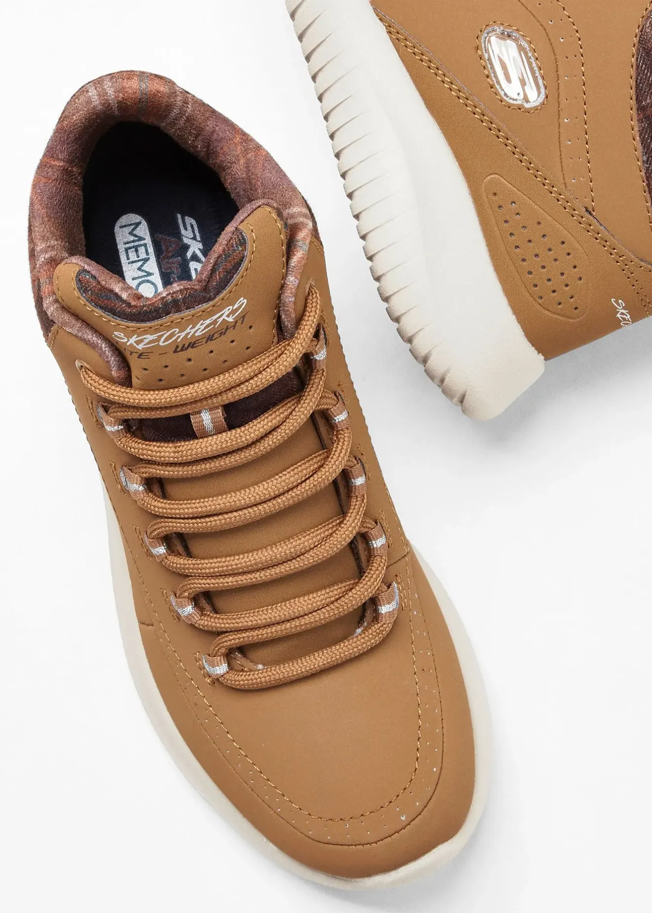 Femme Skechers Marques|Sneakers|Baskets montantes à mémoire de forme