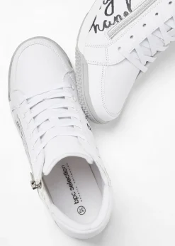 bonprix Baskets montantes zippées|Femme Filles·Sneakers|Sneakers