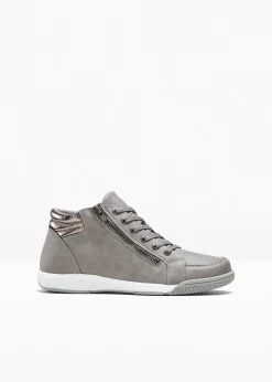 Femme bonprix Chaussures D'Hiver Fourrées|Sneakers|Baskets montantes zippées