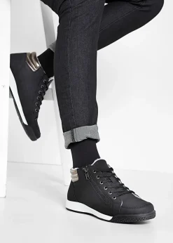 Femme bonprix Chaussures D'Hiver Fourrées|Sneakers|Baskets montantes zippées