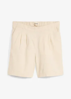 Femme bonprix Shorts|Pantalons|Bermuda 100% coton