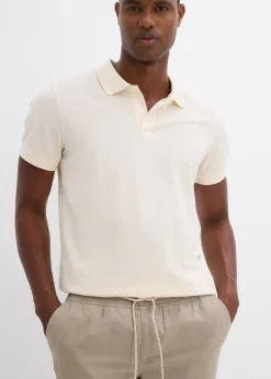 Homme bonprix Shorts|Pantalons|Bermuda 100% coton à taille élastiquée, Regular