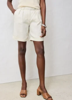 Femme bonprix Premium|Shorts|Bermuda 100 % lin