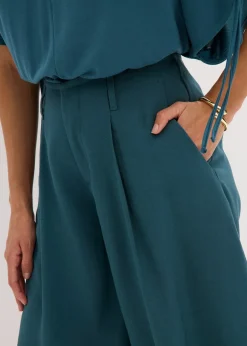 bonprix Bermuda ample à pinces|Femme Shorts|Pantalons