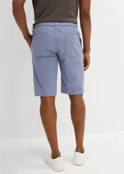 Homme bonprix Shorts|Pantalons|Bermuda ample à taille élastiquée