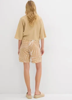 bonprix Bermuda avec taille élastiquée|Femme Shorts|Pantalons