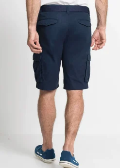 bonprix Bermuda cargo 100% coton, loose|Homme Shorts|Pantalons