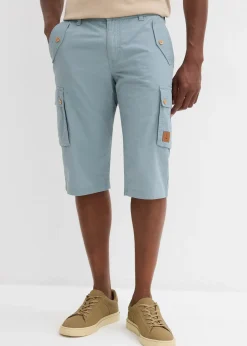 Homme bonprix Shorts|Pantalons|Bermuda cargo 100% coton, Regular