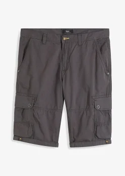 Homme bonprix Shorts|Pantalons|Bermuda cargo 100% coton, regular