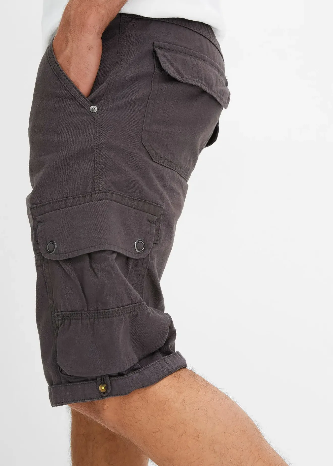 Homme bonprix Shorts|Pantalons|Bermuda cargo 100% coton, regular