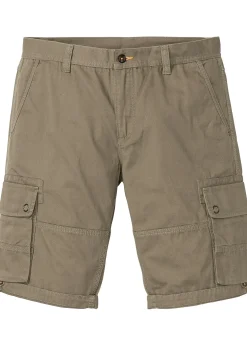 bonprix Bermuda cargo 100% coton, regular|Homme Shorts|Pantalons