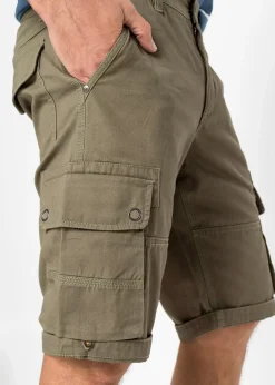 bonprix Bermuda cargo 100% coton, regular|Homme Shorts|Pantalons