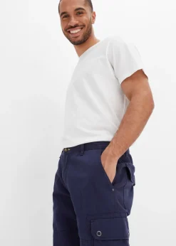 Homme bonprix Shorts|Pantalons|Bermuda cargo 100% coton, regular