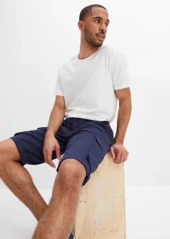 Homme bonprix Shorts|Pantalons|Bermuda cargo 100% coton, regular