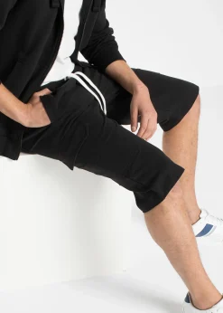 bonprix Bermuda cargo en sweat 100% coton|Homme Shorts|Vêtements De Sport
