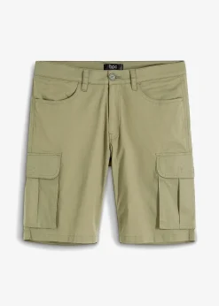 Homme bonprix Shorts|Pantalons|Bermuda cargo extensible, regular