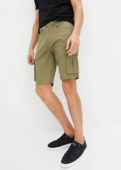 Homme bonprix Shorts|Pantalons|Bermuda cargo extensible, regular