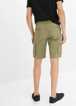 Homme bonprix Shorts|Pantalons|Bermuda cargo extensible, regular