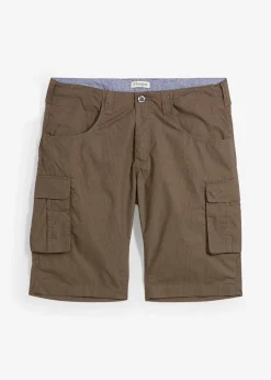 Homme bonprix Shorts|Pantalons|Bermuda cargo loose 100% coton