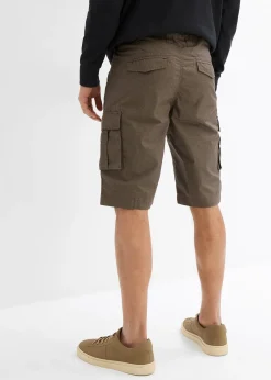 Homme bonprix Shorts|Pantalons|Bermuda cargo loose 100% coton
