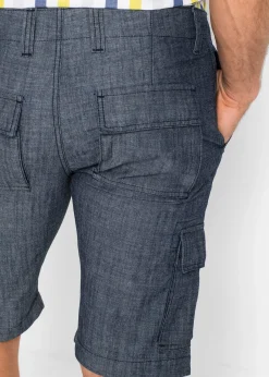 bonprix Bermuda cargo loose, 100% coton|Homme Shorts|Pantalons