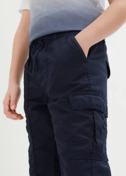 bonprix Bermuda cargo regular 100% coton, taille élastiquée|Enfant Vêtements Enfant|Garçons 9-16 Ans·Shorts