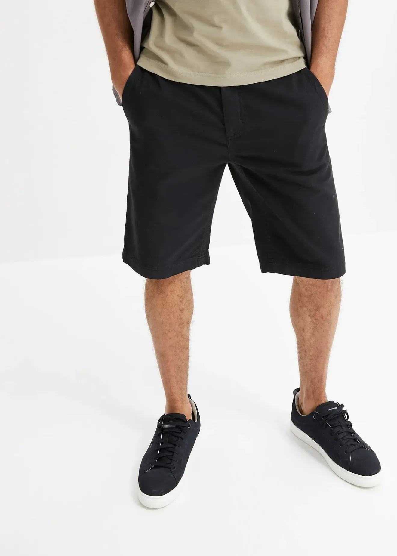 Homme bonprix Shorts|Pantalons|Bermuda chino 100% coton, regular