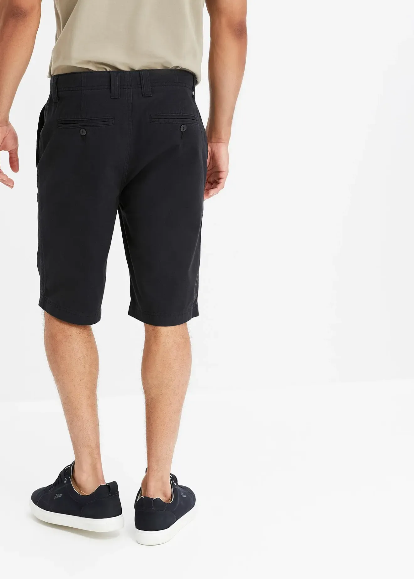 Homme bonprix Shorts|Pantalons|Bermuda chino 100% coton, regular
