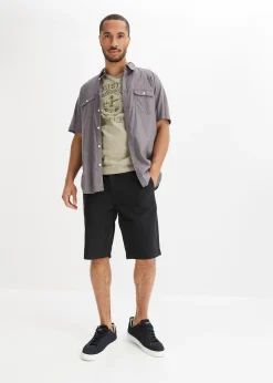 Homme bonprix Shorts|Pantalons|Bermuda chino 100% coton, regular