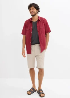 bonprix Bermuda chino 100% coton, regular|Homme Shorts|Pantalons