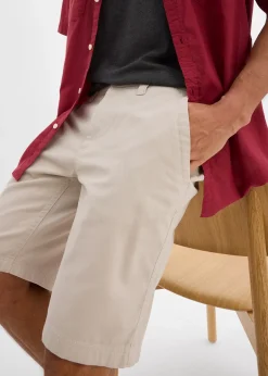 bonprix Bermuda chino 100% coton, regular|Homme Shorts|Pantalons