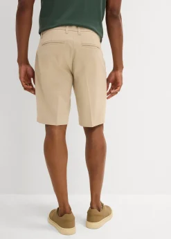 Homme bonprix Shorts|Pantalons|Bermuda chino à pinces, Regular