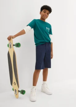 bonprix Bermuda chino, Regular Fit|Enfant Garçons 9-16 Ans·Shorts