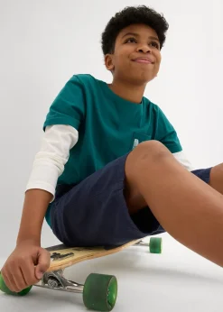 bonprix Bermuda chino, Regular Fit|Enfant Garçons 9-16 Ans·Shorts