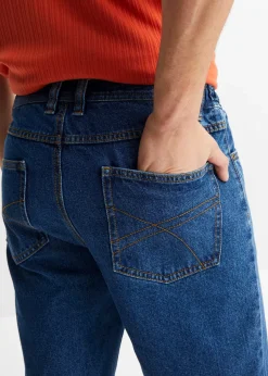 Homme bonprix Shorts|Jeans|Bermuda classique en jean avec taille élastiquée