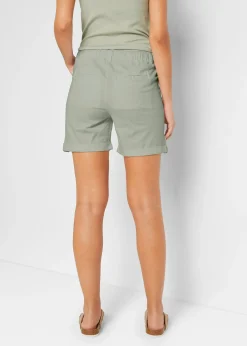 bonprix Bermuda coton avec taille élastiquée|Femme Shorts