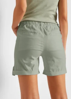 bonprix Bermuda coton avec taille élastiquée|Femme Shorts